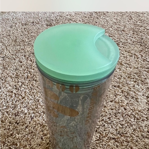 Starbucks Tumbler with Gold Accents - Picture 4 of 5